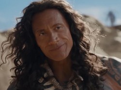Tawa Dwayne Johnson Saat Jadi Meme gegara Wig Maui di Film 'Moana'