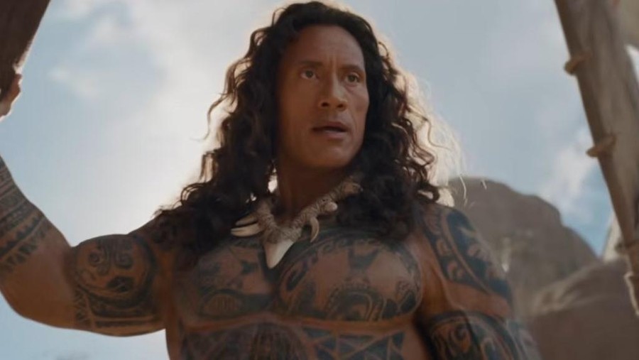 Dwayne Johnson di Live Action Moana