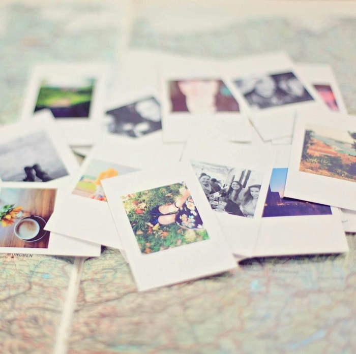 Ilustrasi lembaran foto