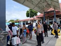 Kapolres Bangka Barat Pastikan Arus Balik Lancar Selama Operasi Ketupat