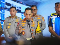 Kapolri: Puncak Arus Balik Terjadi Tadi Malam, Total 2 Juta Kendaraan Masuk Jakarta