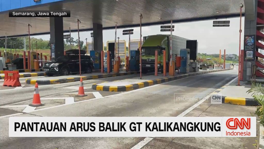 VIDEO: Pantauan Arus Balik di GT Kalikangkung