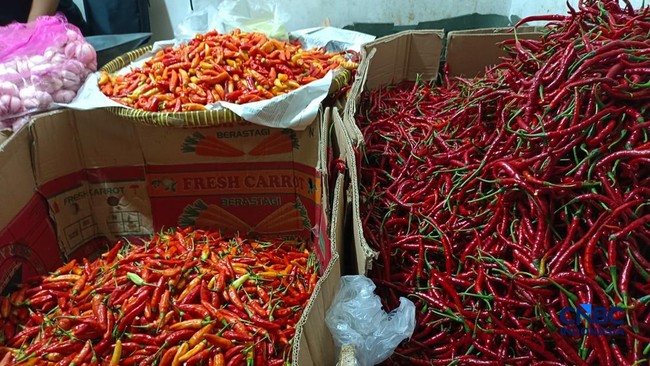 Harga Bawang Merah-Cabai Rawit Naik, di sini Meledak Sampai Rp121.000