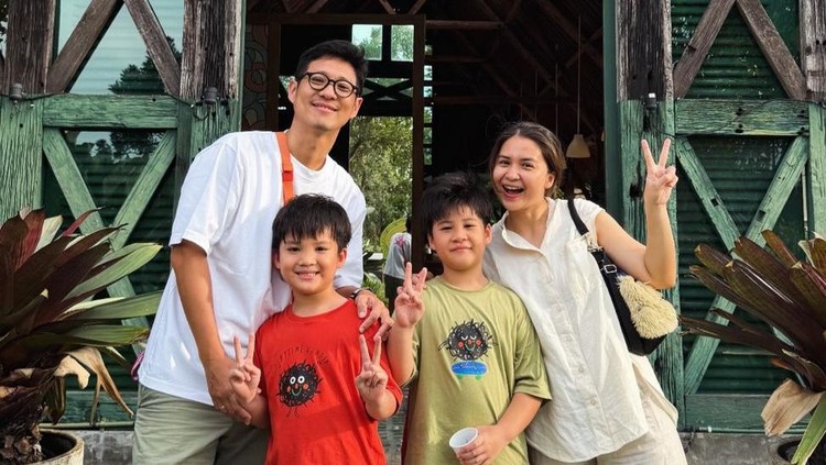 Potret Seru Anak Artis saat Libur Lebaran Bareng Keluarga