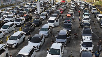 FOTO: Puncak Arus Balik di Pelabuhan Bakauheni Lampung