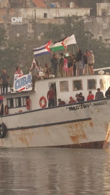 Armada Kemanusiaan Bawa 30 Ton Bantuan Tiba di Kuba