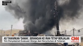 ViDEO: AS Tawarkan 'Damai', Serangan ke Iran Tetap Berjalan