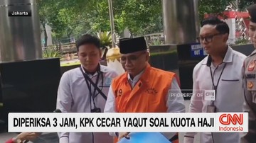 VIDEO: Diperiksa 3 Jam, KPK Cecar Yaqut Soal Kuota Haji