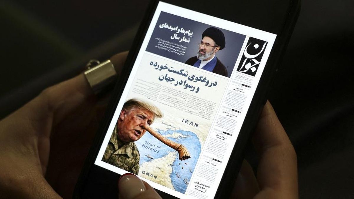 Iran Buat Karikatur Trump Bak Pinocchio: Tukang Bohong Menyedihkan Iran Buat Karikatur Trump Bak Pinocchio: Tukang Bohong Menyedihkan