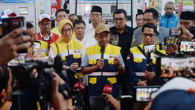 Bahlil saat Tinjau SPBU di Jateng: Tidak Ada Antrean Berarti