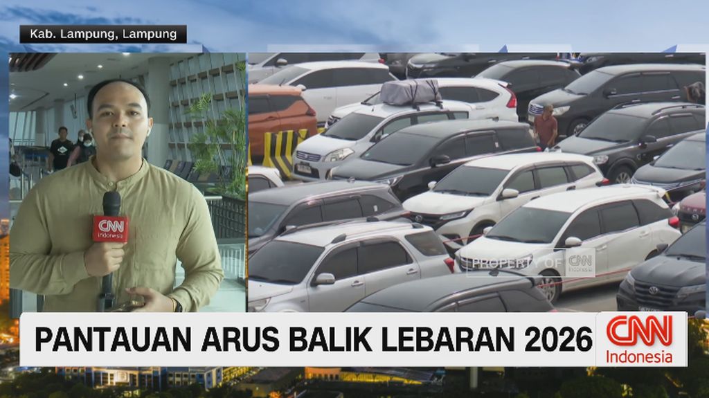VIDEO: Pantauan Arus Balik Lebaran di Pelabuhan Bakauheni