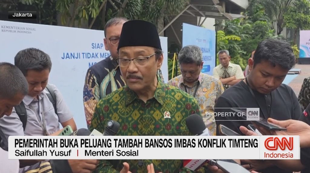 VIDEO: Pemerintah Buka Peluang Tambah Bansos Imbas Konflik Timteng