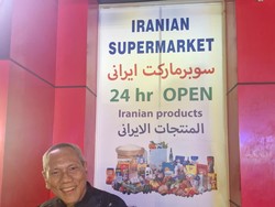 Supermarket Iran dan McDonald di Muscat - Oman