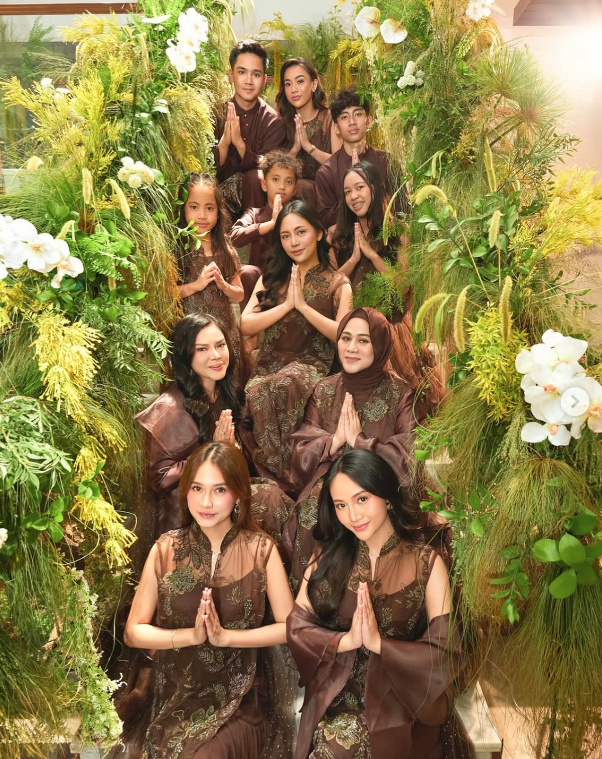 Dekorasi Lebaran 2026 rumah Rachel Vennya