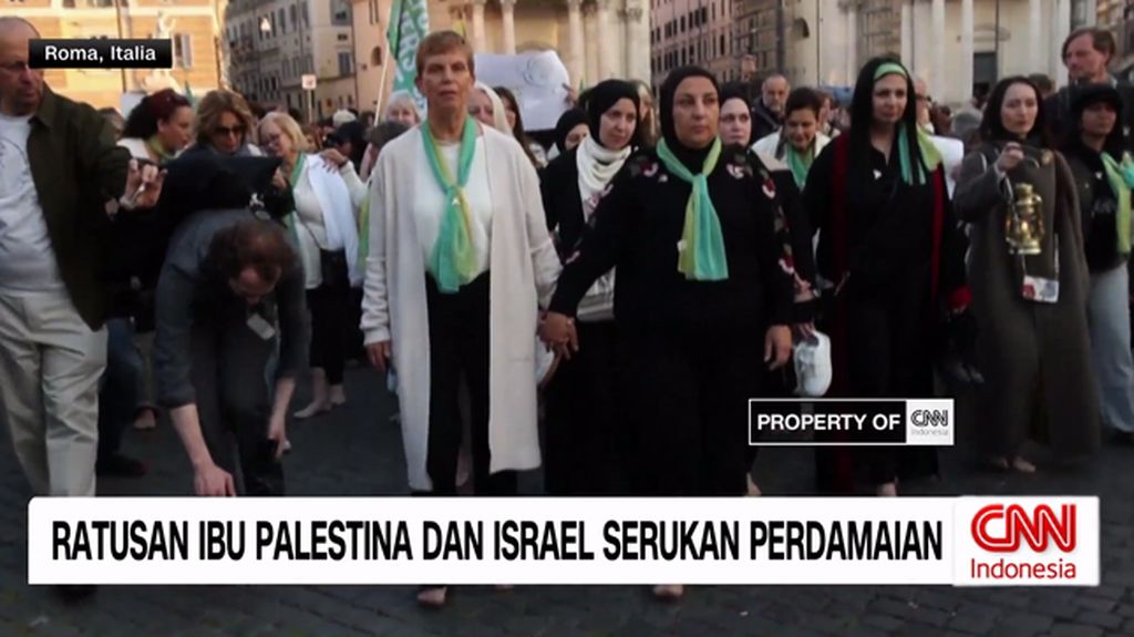 video: Ratusan Ibu Palestina Dan Israel Serukan Perdamaian