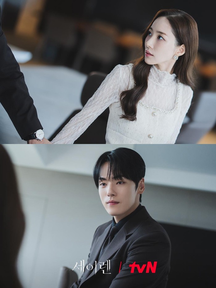 Ia juga terlihat memiliki hubungan yang tak biasa dengan Han Seol Ah (Park Min Young), bahkan cenderung terobsesi dengan perempuan tersebut./ Foto: instagram.com/tvn_drama