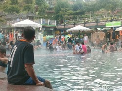 Hangatnya Darajat Garut, Penutup Manis Libur Lebaran