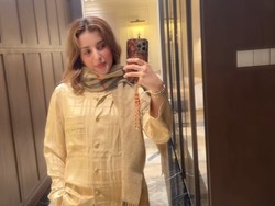 Gaya Tasya Farasya Pakai Piyama Rp 73 Juta, Santai Tapi Super Mewah