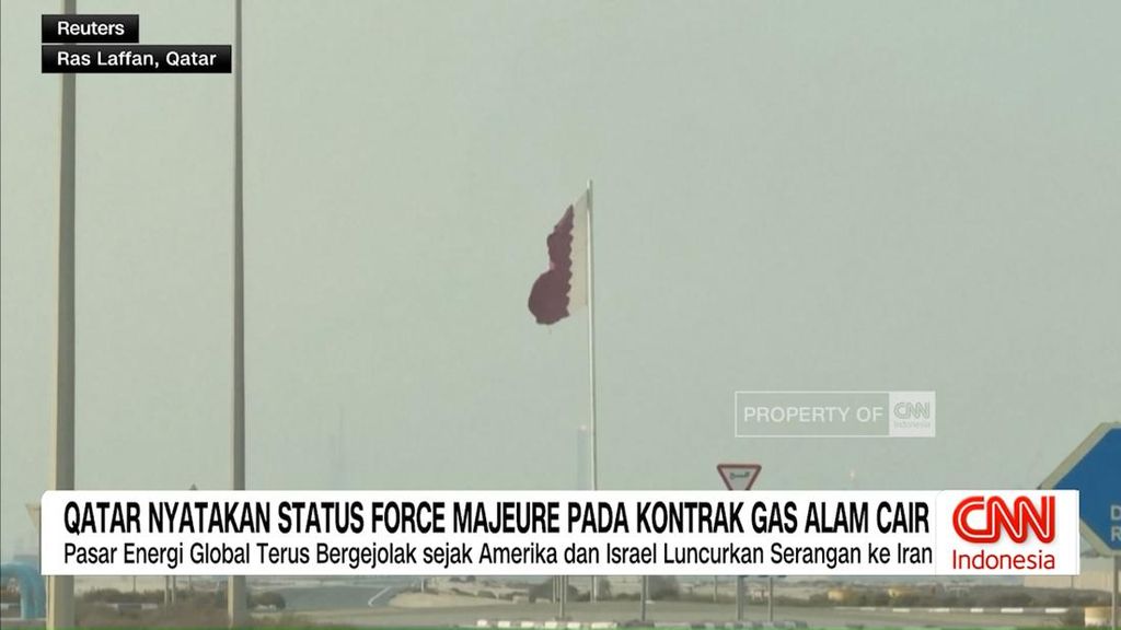 VIDEO: Qatar Nyatakan Status Force Majeure pada Kontrak Gas Alam Cair