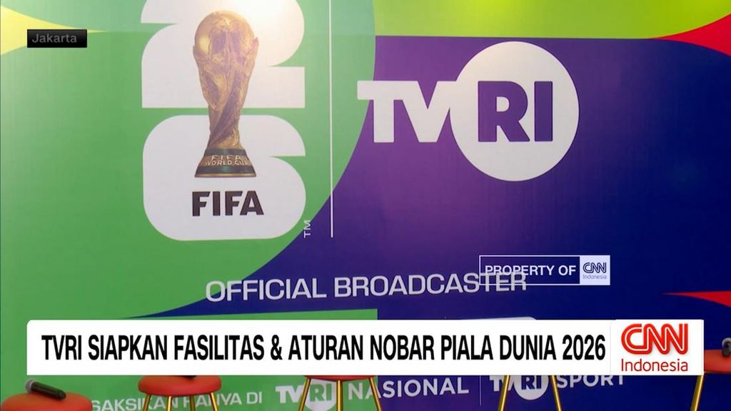 VIDEO: TVRI Siapkan Fasilitas dan Aturan Nobar Piala Dunia 2026
