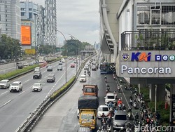 H+6 Lebaran, Lalin di Gatsu hingga Rasuna Said Jaksel Tak Ada Macet