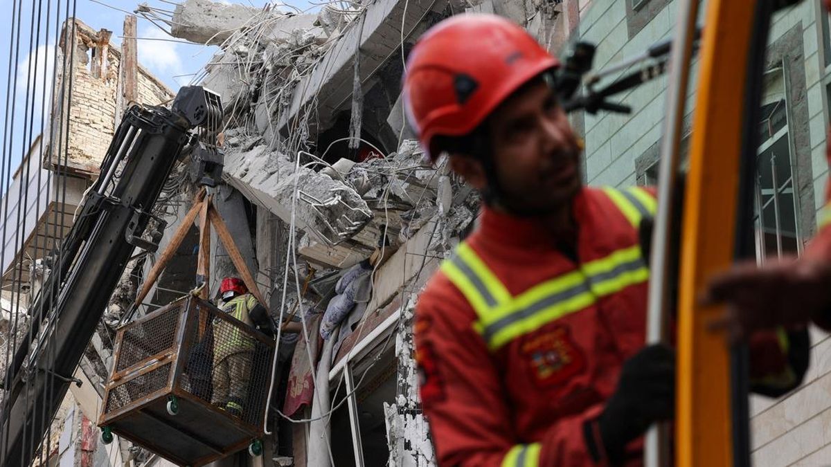 FOTO: Kehancuran usai Serangan Maut AS-Israel di Teheran