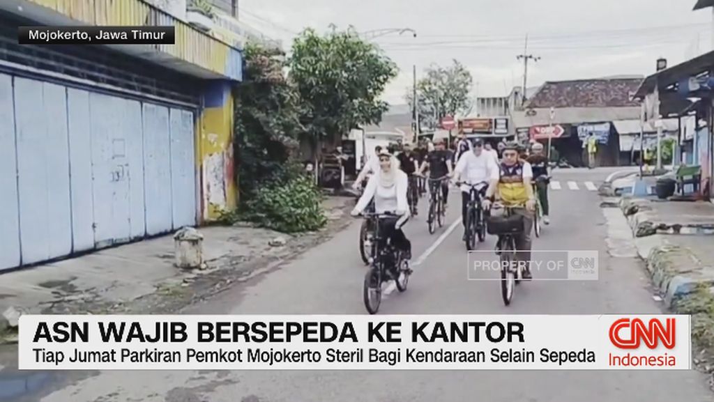 VIDEO: Bersepeda Dan WFH Demi Hemat BBM