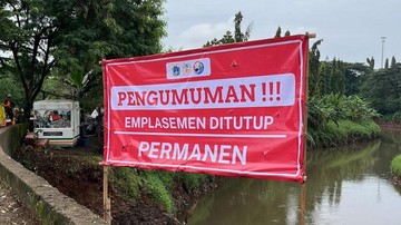 DLH Tutup Permanen Penampungan Sampah di TPU Tanah Kusir