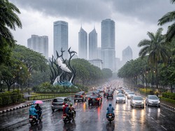 Bawa Payung, Surabaya Hujan Ringan Hari Ini