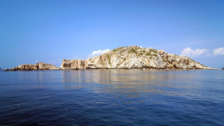 Ilustrasi pulau kecil