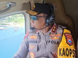 Kapolda Jatim Patroli Udara Usai Arus Balik, Ini Hasilnya