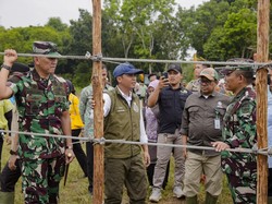 Sesuai Instruksi Prabowo, Pagar TN Way Kambas Sepanjang 138 Km Mulai Dibangun