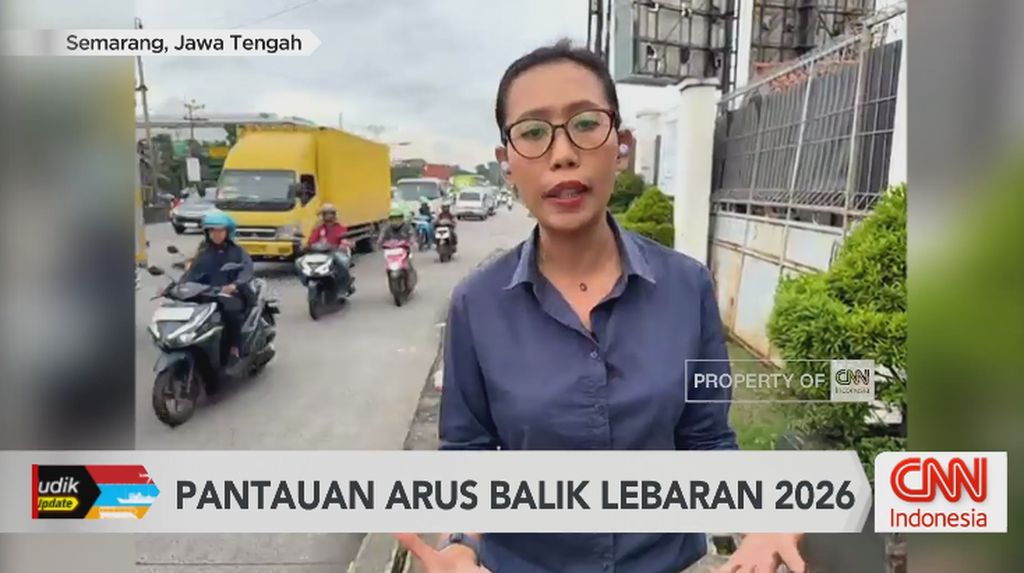 VIDEO: Pantauan Arus Balik Lebaran di Jalur Arteri Semarang