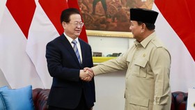 Prabowo Terima Menteri Keamanan China di Istana