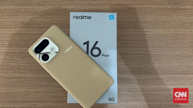 Realme 16 Pro+ hadir di Indonesia dengan desain Urban Wild, kamera 200MP, layar AMOLED 144Hz, dan baterai 7000mAh. Simak ulasan lengkapnya!