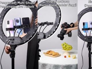 INBEX Ring Light Tripod Ukuran Besar Andalan Konten Kreator Masa Kini!