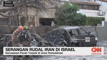 VIDEO: Serangan Rudal Iran di Israel