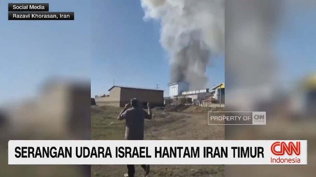 VIDEO: Serangan Udara Israel Hantam Iran Timur