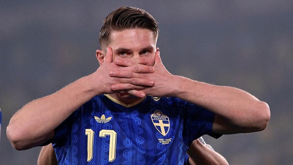 Hasil Lengkap Playoff Piala Dunia: Gyokeres Hattrick, Denmark Ngamuk