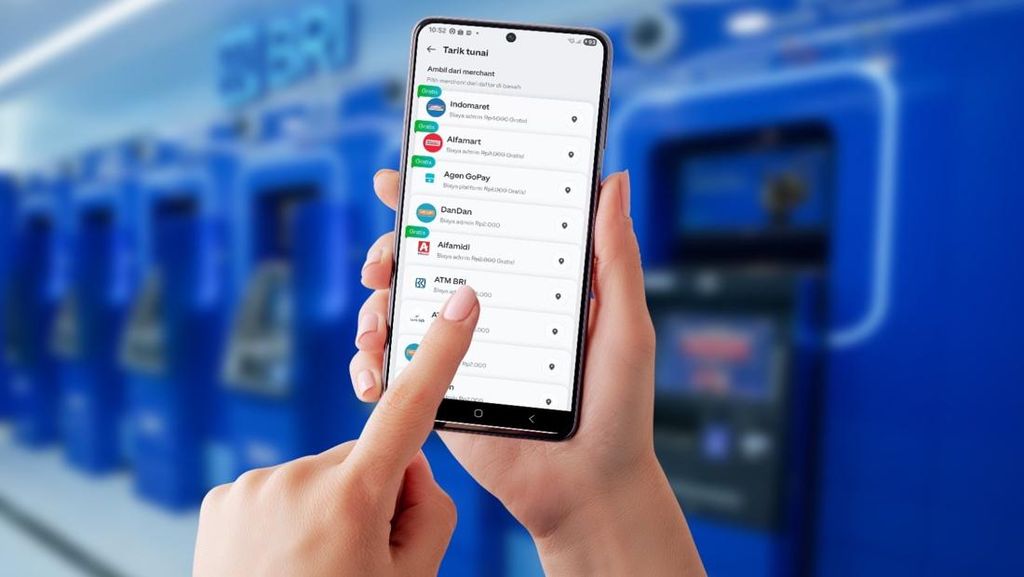 Kini, Bisa Tarik Tunai Saldo GoPay di Lebih dari 19 Ribu ATM dan CRM BRI