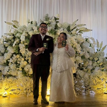Gita Bhebhita Resmi Menikah dengan Ganang Aji, Oki Rengga Jadi Saksi