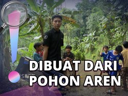 Wahana Lori-lorian di Ciherang, Roller Coaster Alami dari Pohon Aren