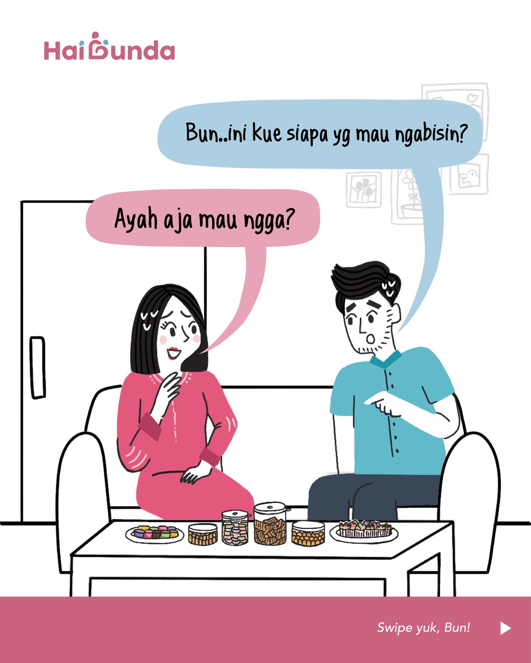 Komik Situasi Rumah Bunda Saat Ini