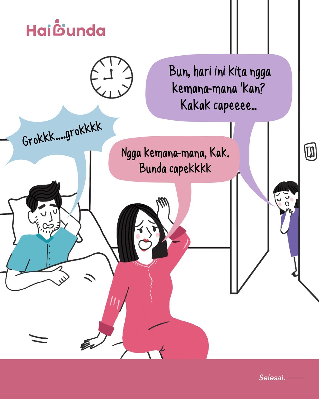 Komik Situasi Rumah Bunda Saat Ini