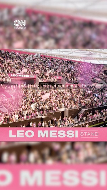 Tribun Messi Resmi Hadir di Stadion Inter Miami