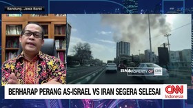 VIDEO: Berharap Perang As-Israel Vs Iran Segera Selesai