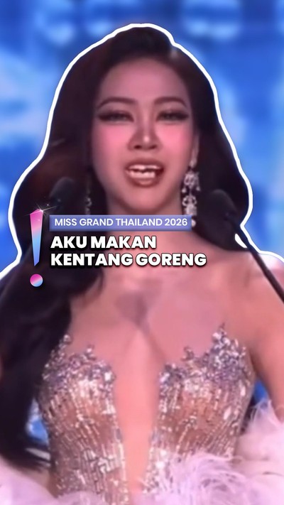 Video: Kata Finalis Miss Grand Thailand 2026 usai Veneer Lepas di Panggung