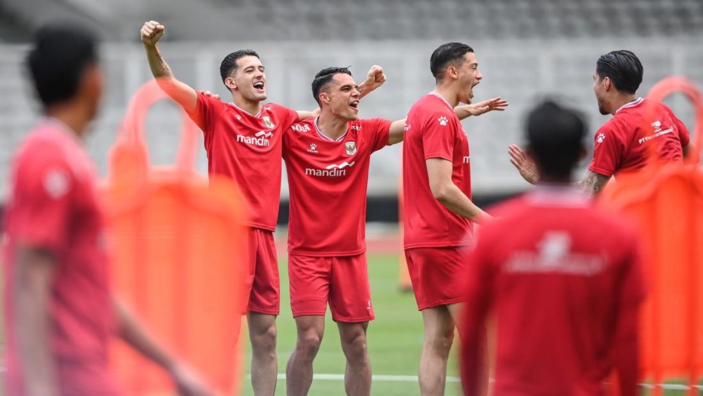 FOTO: Gerak-gerik Latihan Timnas Indonesia, Siap Kejutkan Bulgaria