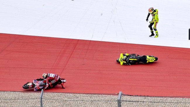 Pablo Nieto, bos VR46 Ducati, mengecam aksi Marc Marquez dalam sprint race GP Amerika dan meminta sanksi setelah insiden senggolan dengan Giannantonio.