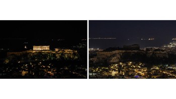 FOTO: Peringatan Earth Hour 2026 di Berbagai Penjuru Bumi